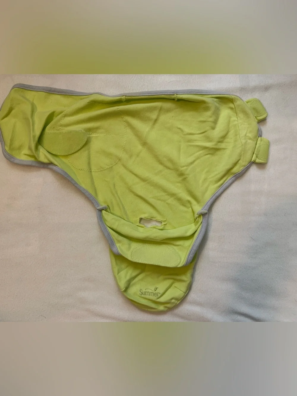 Neutral keababy swaddle and Lime summer Swaddle newborn Set